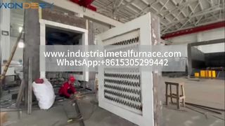 کوره واگن برقی با دمای بالا 1350 درجه سانتیگراد | تکنولوژی نسوز برتر