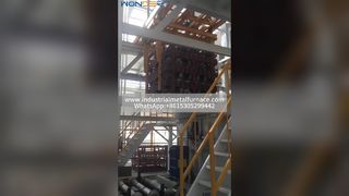 کوره خاموش کننده سریع آلیاژ آلومینیوم T6 | ≤15s محلول انتقال حرارت