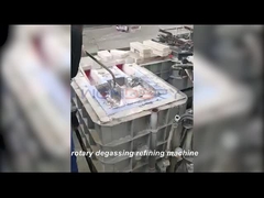 دستگاه گاززدایی دوار آلومینیومی، دستگاه گاززدایی مایع دوار میله گرافیت