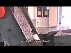 تسمه مشبک پشتیبان غلتکی کوره عملیات حرارتی مقاومتی 1000 کیلوگرم در ساعت