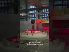 نوع گودال عملیات حرارتی کوره اکسیداسیون نیتریدینگ 150KW 50HZ