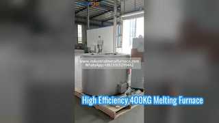 کوره ذوب بوته بیضی شکل 400 کیلوگرمی مقاومت الکتریکی برای کارخانه های ریخته گری | WUXI WONDERY