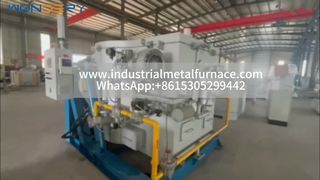 کوره ذوب فلزات غیرآهنی با گاز صرفه جویی در مصرف انرژی - تلفات ذوب کم