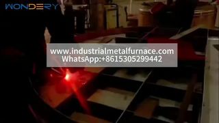 کوره عملیات حرارتی نوع گودال صنعتی برای قطعات فلزی - بارگذاری عمودی