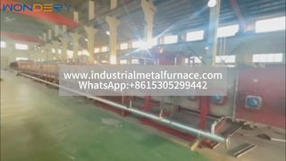 کوره مشبک مشبک گازی بزرگ - عملیات حرارتی کارآمد برای لوله های فولادی ضد زنگ