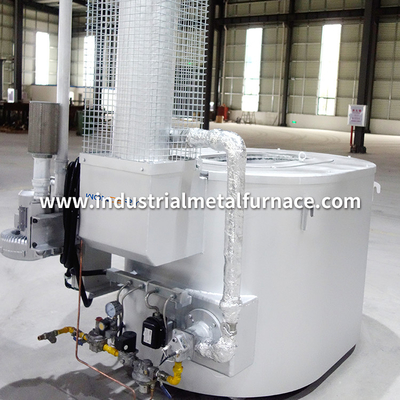 خرید بوته بیضی 300 500 800 1000 کیلوگرم کوره ذوب فلزات صنعتی گازی با ریکپراتور online manufacture