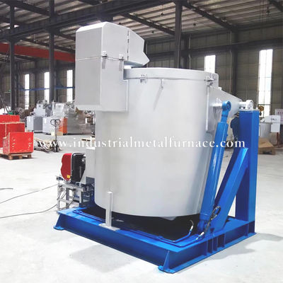خرید WDL-GRX 1000kg Electric Resistance Furnace with 500°C Max Temperature and Round Silicon Carbide Crucible for Tin Melting online manufacture