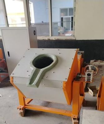 خرید 300KW IGBT 1000kg فرن ذوب فلز آلومینیومی online manufacture