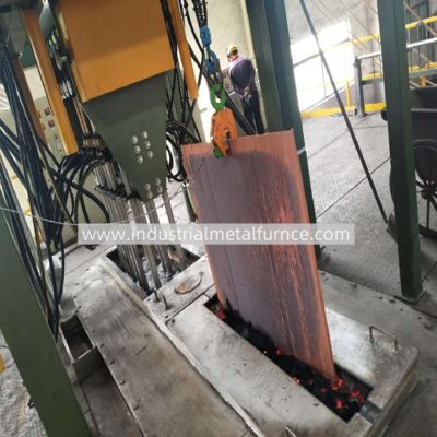 خرید 5000T per Year 8-20mm Copper Rod Upward Continuous Casting Machine Line online manufacture