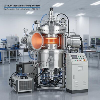 خرید کوره ذوب القایی خلاء – سیستم ذوب فلزات با دمای بالا | WDL-RLL-50 تولید آنلاین