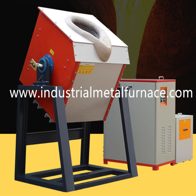 کیفیت  160KW 100KG Industrial Induction Furnace Melting Furnace For Cast Iron Heat Treat کارخانه