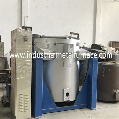 خرید کوره ذوب بوته گازی نوع کج کننده PID برای آلیاژ آلومینیوم 1000 کیلوگرم online manufacture
