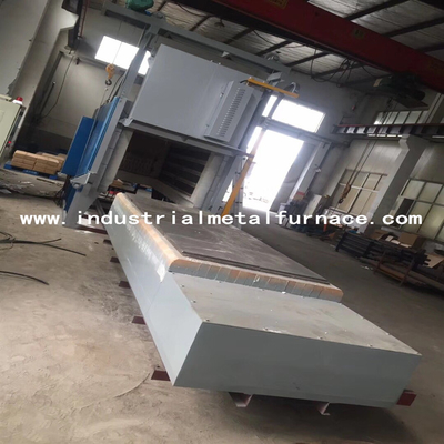 ODM Electric Resistance Heating Heating Trolley type Car Bottom Furnace , Heat Treatment Furnace