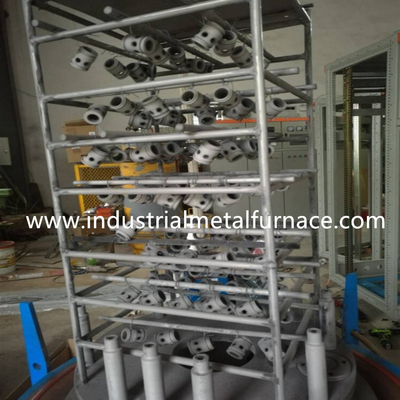 4000 کیلوگرم کوره نیتریدینگ گاز گودال فرآیند عملیات حرارتی خلاء شگفت انگیز