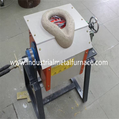 1KHZ 15KW بخاری القایی ذوب فولاد القایی کوره القایی الکتریکی 3 کیلوگرم چدن