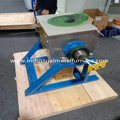 کوره 25 کیلو وات 5 کیلو گرمی فلزی القایی کج