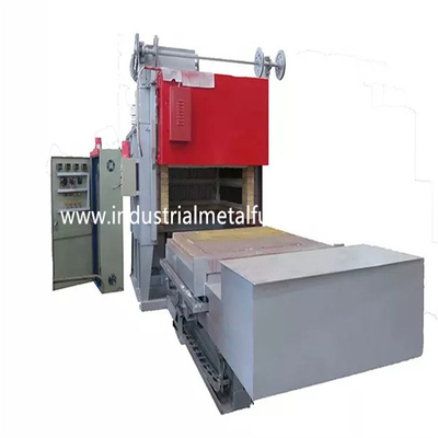 700 ℃ کوره بوگی الکتریکی 8000 × 4000 × 2000 میلی متر فرآیند آنیلینگ