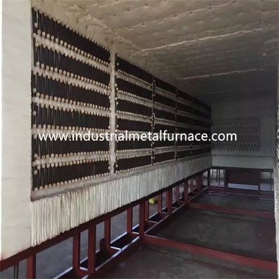 کوره پایین ماشین الکتریکی 1250 ℃ 3000 × 1000 × 1000 میلی متر کنترل دما مستقل