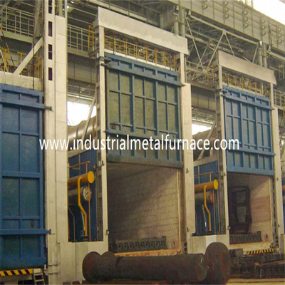 کوره پایین ماشین عملیات حرارتی الکتریکی 2500 × 1300 × 1100 میلی متر 400 ℃