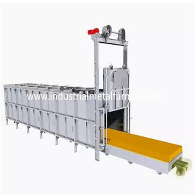 کوره عملیات حرارتی تمام فیبر بل نوع 380V 3P Quenching
