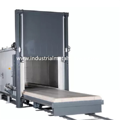 چرخ دستی کج کننده کوره عملیات حرارتی Bogie Hearth 65KW 18Ton 1100*550*450