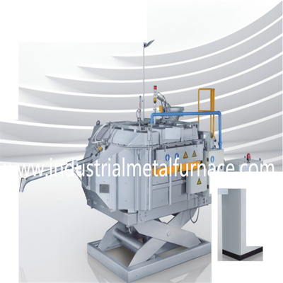 500KG-4100KG ظرفیت آلومینیوم آلیاژ دوز و نگه داشتن کوره برای همه انواع ریخته گری