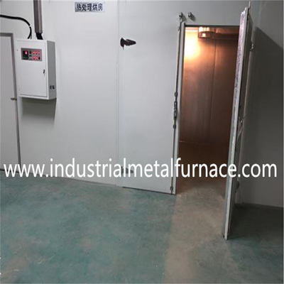 کنترل PLC گردش هوا گرم صنعتی کوره خشک کردن الکتریکی برای خشک کردن مواد
