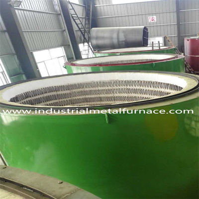 کوره درمان گرما برای سیم فلزی و میله 950C حداکثر دمای 320kW قدرت 3 مناطق گرمایش طراحی صرفه جویی در انرژی