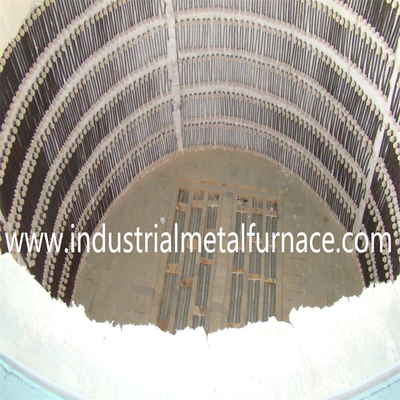 کوره درمان گرما برای سیم فلزی و میله 950C حداکثر دمای 320kW قدرت 3 مناطق گرمایش طراحی صرفه جویی در انرژی
