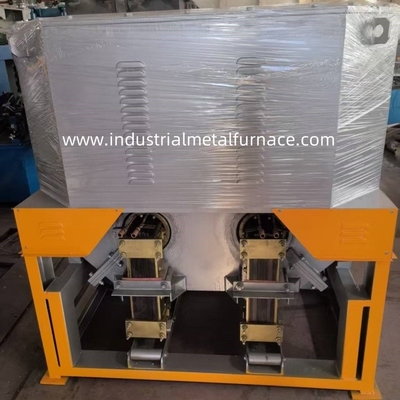 160KW 2 اتاق کشش گرانشی ریختن مس فلز ذوب صنعتی کوره حشرات مس