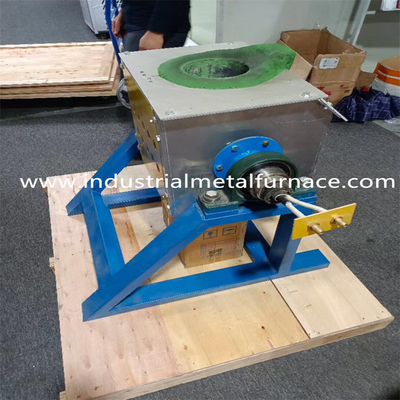 دستگاه ذوب ضایعات آهن فرکانس متوسط ​​کوره ذوب فولاد صنعتی 25 کیلو وات 5 کیلوگرم