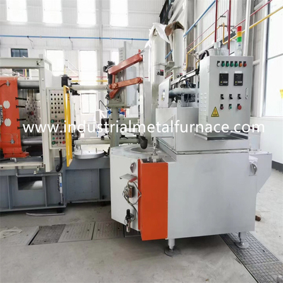 500 کیلوگرم استخر گازی کوره نگهدارنده آلومینیوم فرآیند ریخته گری قالب 660 ℃